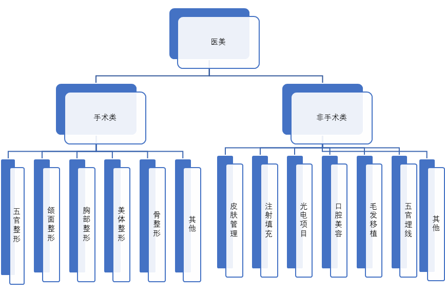 醫(yī)美項(xiàng)目分類