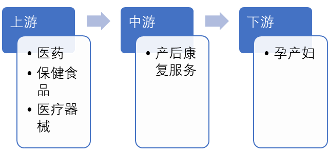 產(chǎn)后康復(fù)產(chǎn)業(yè)鏈