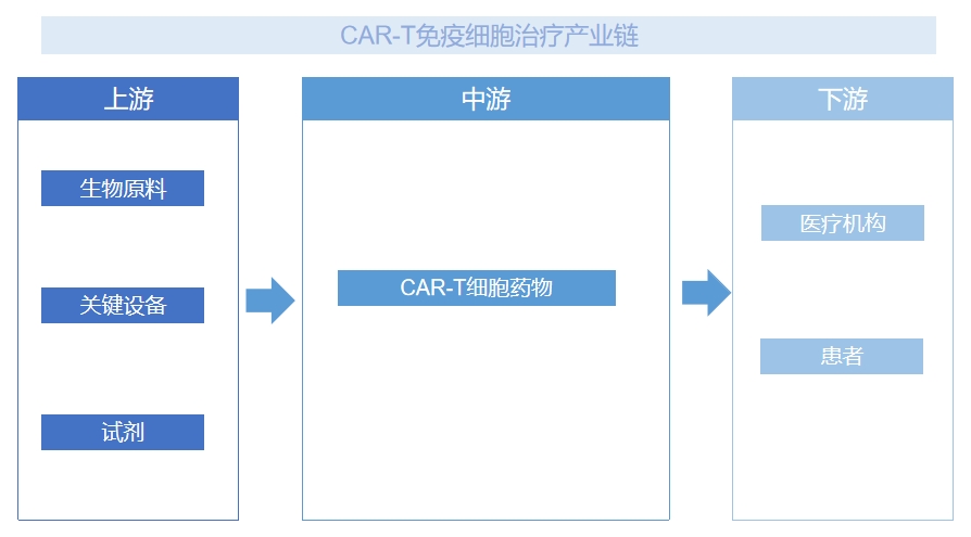 CAR-T免疫細(xì)胞治療行業(yè)產(chǎn)業(yè)鏈