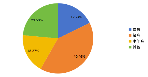 2019年消費(fèi)量占比