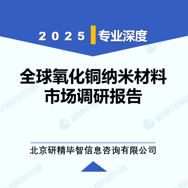 2025年全球氧化銅納米材料市場調(diào)研報告