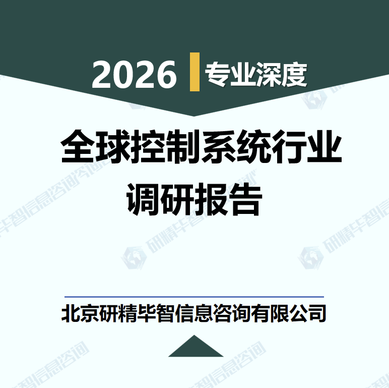 2026-2030年全球控制系統(tǒng)行業(yè)競爭格局與供應(yīng)鏈重塑調(diào)研報告