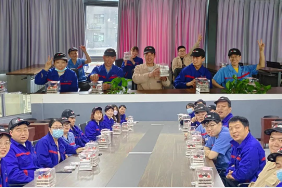 繽紛五月，暖心相伴丨鴻元軸承五月職工生日會來啦